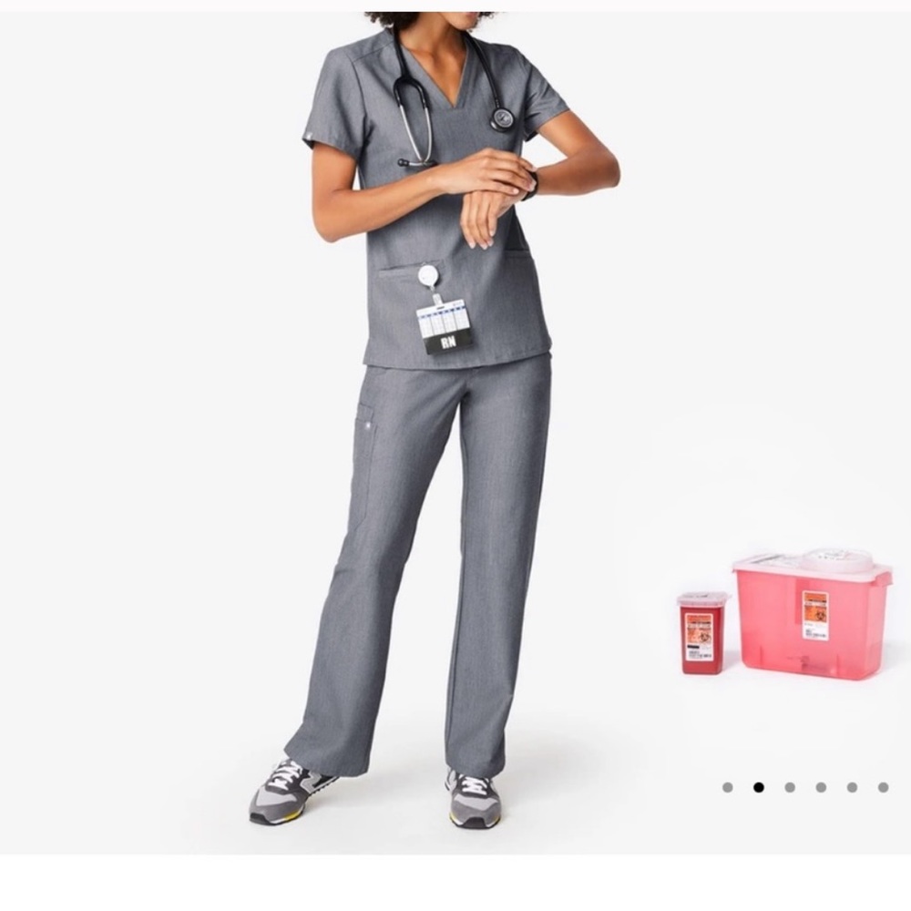 Gray Figs pants